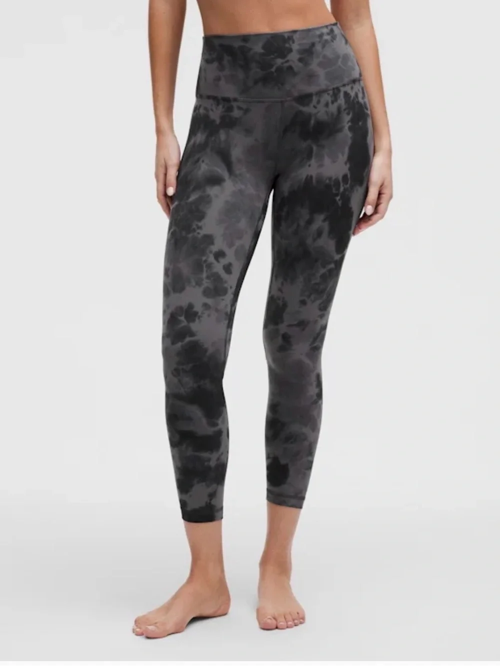 lululemon athletica Leggings - Black Gray Size 10